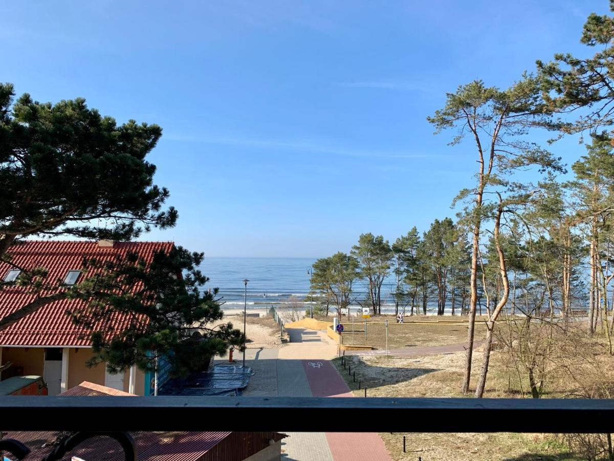 „Amber” Pokoje Z Widokiem Na Morze Krynica Morska Exterior photo