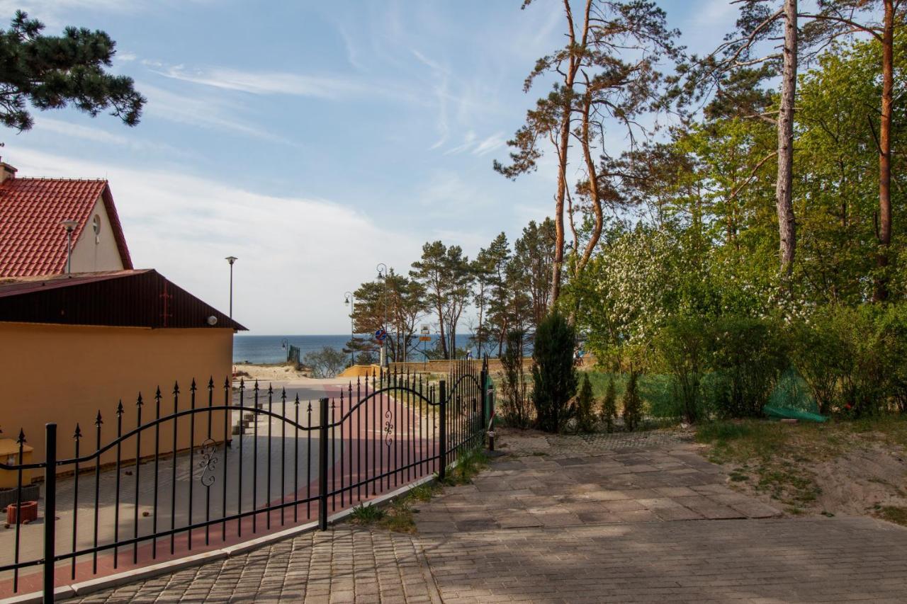 „Amber” Pokoje Z Widokiem Na Morze Krynica Morska Exterior photo